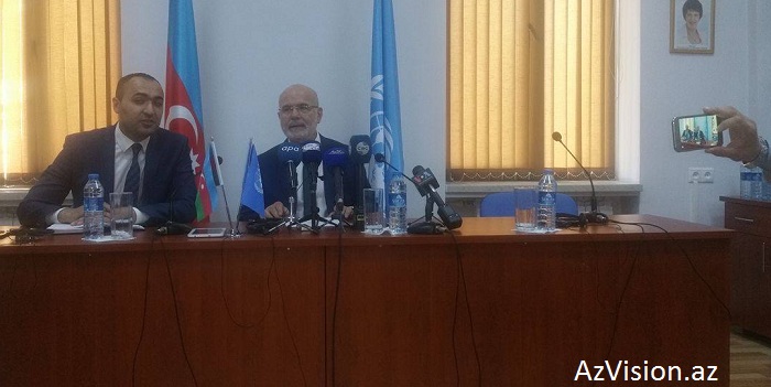 Mishel  Forst  el relator especial de ONU que permanece en visita oficial en Azerbaiyán agradeció a la jefatura de Azerbaiyán.